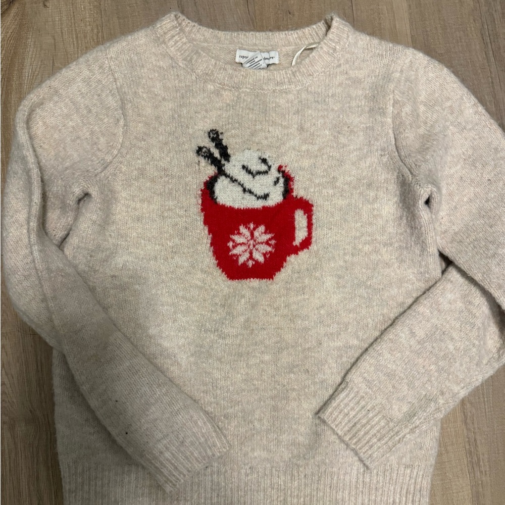 Cupcakes & Cashmere Cream Knit Sweater